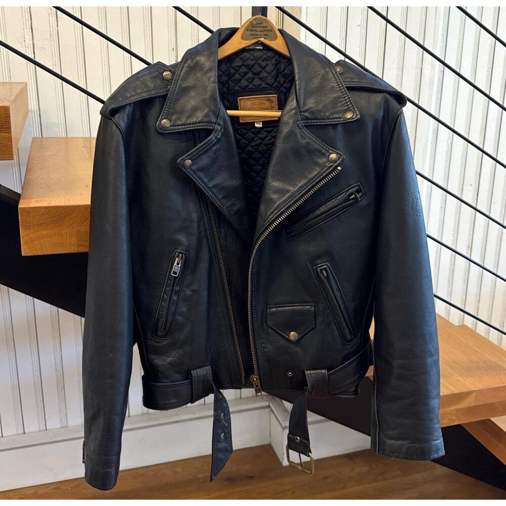Classic Black Leather Jacket